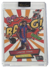 limitovaná karta 2025 Wild Card Alumination Comix Bang Lamine Yamal RC 23/25