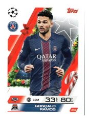fotbalová kartička 2025-26 Topps Match Attax UCC Winter Collection Paris Saint-Germain 243 Gonçalo Ramos