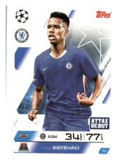 fotbalová kartička 2025-26 Topps Match Attax UCC 70 Estêvão (Chelsea) RC