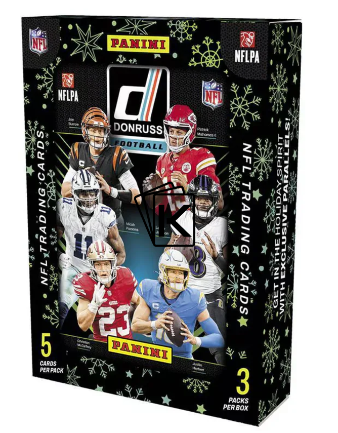 2024 Panini Donruss Football Winter Tin Edition Kartičkárna