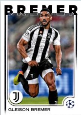 fotbalová kartička 2024-25 Topps UEFA Club Competitions Flagship 107 Gleison Bremer Juventus