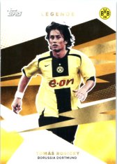 Fotbalová kartička 2021-22 Topps Borrusia Dortmund Legend Tomáš Rosický