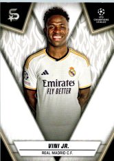 Fotbalová kartička 2023-24 Topps Superstars UEFA Club Competitions 134 Vini Jr. (Real Madrid C.F.)