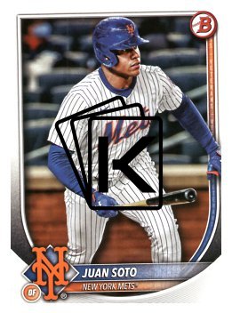 Baseballová karta 2025 Bowman 22 Juan Soto, New York Mets