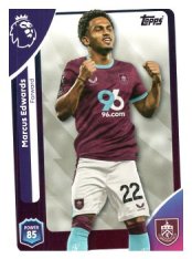 fotbalová kartička 2025-26 Topps  Premier League 317 Marcus Edwards (Burnley)