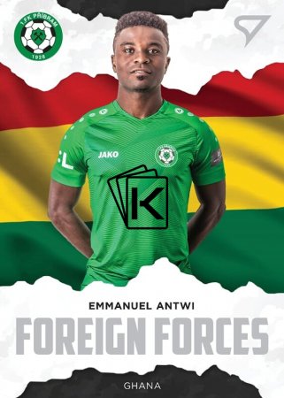 fotbalová kartička SportZoo 2020-21 Fortuna Liga Foreign Forces 8 Emmanuel Antwi 1.FK Příbram