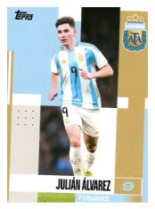 fotbalová kartička 2024-25 Topps Argentina Team Set 22 Julián Álvarez