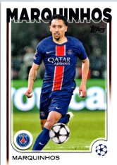 fotbalová kartička 2024-25 Topps UEFA Club Competitions Flagship 110 Marquinhos PSG