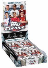 2024-25 Topps Chrome UEFA Club Competitions Hobby Box