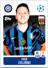 2024-25 Topps Champions League 193 Piotr Zieliński (FC Internazionale Milano)