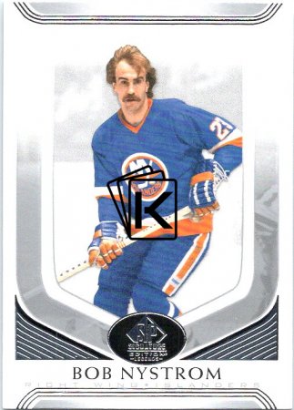 Hokejová karta 2020-21 Upper Deck SP Legends Signature Edition 75 Bob Nystrom - New York Islanders