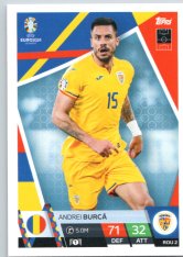fotbalová karta Topps Match Attax EURO 2024 ROM2 Andrei Burcă (Romania)