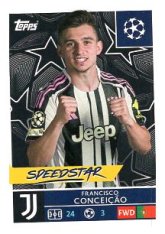 2025-26 Topps Champions League Juventus 249 Francisco Conceicao