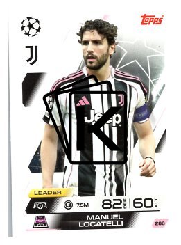 fotbalová kartička 2025-26 Topps Match Attax UCC 266 Manuel Locatelli (Juventus)