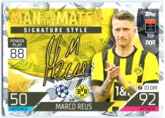 Fotbalová kartička 2022-23 Topps Match Attax UCL Man of The Match Siganture Style 436 Marco Reus - Borussia Dortmund