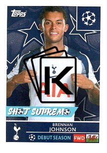 2025-26 Topps Champions League  Tottenham Hotspur 450 Brennan Johnson