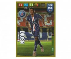 Fotbalová kartička Panini FIFA 365 – 2020 FANS Wonder Kid 159 Stanley Nsoki