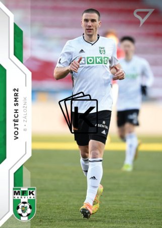 fotbalová kartička SportZoo 2020-21 Fortuna Liga Serie 2 řadová karta 340 Vojtěch Smrž MFK Karviná