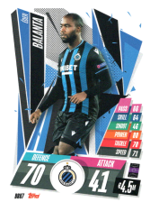 fotbalová kartička Topps Match Attax Champions League 2020-21 BRU7 Éder Balanta Club Brugge