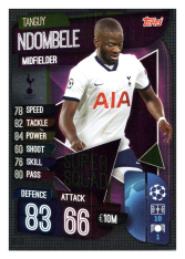 Fotbalová kartička 2019-2020 Topps Match Attax Champions League Super Squad Tanguy Ndobmele SS9 Tottenham Hotspur