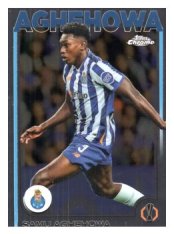 fotbalová kartička 2024-25 Topps Chrome UCC 110 Samu Aghehowa, FC Porto