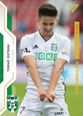 fotbalová kartička SportZoo 2020-21 Fortuna Liga Gold Limited 167 Tomáš Ostrák MFK Karviná /99