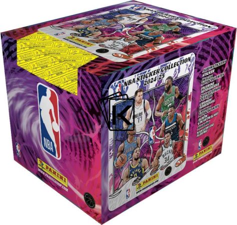 2024-25 Panini NBA Box samolepek (50 balíčků)