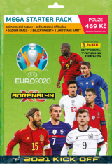 Panini Adrenalyn XL UEFA EURO 2020 KickOff Starter Pack Česká verze (2 balíčky + 3limitované karty)