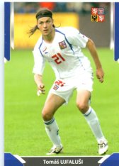 fotbalová kartička 2022 Pro Arena Repre v srdcích Blue Series 10 Tomáš Ujfaluši
