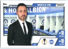 2023-24 Topps Match Attax EXTRA UEFA Club Competition Managers 50 Roberto de Zerbi (Brighton and Hove Albion)