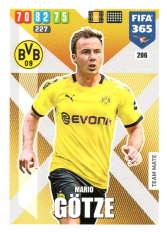 Fotbalová kartička Panini Adrenalyn XL FIFA 365 - 2020 Team Mate 206 Mario Gotze Borussia Dortmund