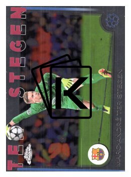 fotbalová kartička 2024-25 Topps Chrome 153 Marc-André ter Stegen, FC Barcelona