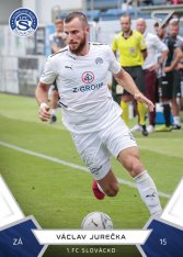 fotbalová kartička 2021-22 SportZoo Fortuna Liga 7 Václav Jurečka 1.FC Slovácko