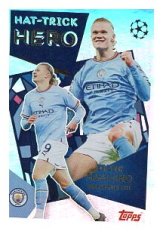 2025-26 Topps Champions League Historic Hat-Trick Heroes 39 Erling Haaland (Manchester City)