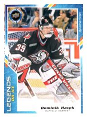 hokejová kartička 2023-24 UD National Card Day NHCD-25 Dominik Hašek Buffalo Sabres