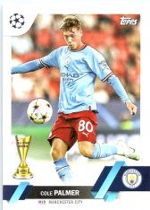 Fotbalová kartička 2022-23 Topps UEFA Club Competitions 34 Cole Palmer - Manchester City