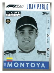 2025 Topps Turbo Attax F1  Icons of the Grid   308 Juan Pablo Montoya