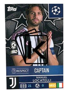 2025-26 Topps Champions League Juventus 239 Manuel Locatelli