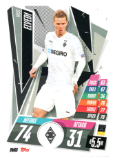 fotbalová kartička Topps Match Attax Champions League 2020-21 BMG6 Nico Elvedi VfL Borussia Monchengladbach