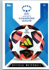 Fotbalová kartička 2024-25 Topps Match Attax EXTRA UEFA Club Competitions 362.  UEFA Women's Champions League 2025