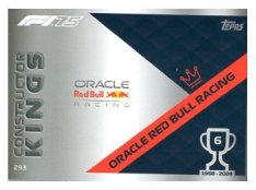 2025 Topps Turbo Attax F1 Oracle Red Bull Racing Constructor Kings  293