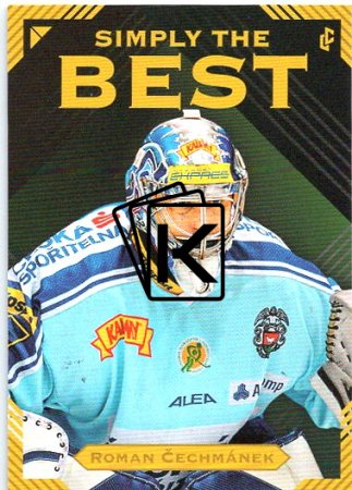 Legendary Cards Simply The Best 30 Roman Čechmánek 2005 HC Vsetín