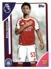 fotbalová kartička 2025-26 Topps  Premier League 11 Ethan Nwaneri (Arsenal)