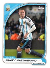fotbalová kartička 2026 Topps 13 Franco Mastantuono (Argentina)