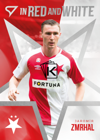 2025-26 SportZoo SK Slavia Praha In Red and White RW-28 Jaromír Zmrhal
