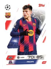 fotbalová kartička 2025-26 Topps Match Attax UCC 109 Pedri (FC Barcelona)
