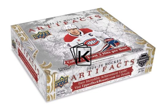 2024-25 Upper Deck Artifacts Hockey Hobby Box