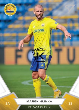 fotbalová kartička 2021-22 SportZoo Fortuna Liga 59 Marek Hlinka FC Fastav Zlín