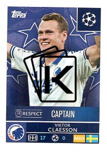 2025-26 Topps Champions League  F.C. Copenhagen 493 Viktor Claesson