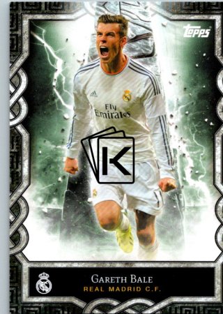 fotbalová kartička 2024-25 Topps Real Madrid CF Fan Set Monolith MO-9 Gareth Bale